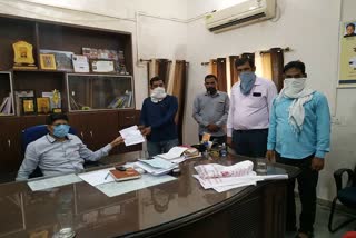 sikar news,  rajasthan news,  jalore news,  Rajasthan Senior Teachers Association,  resta has submitted a memorandum