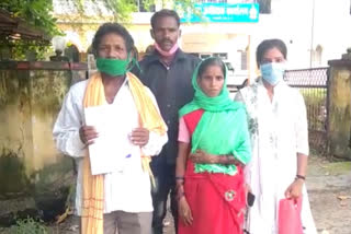 Family pleading for justice on son death at dhamtari