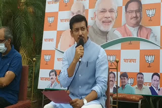 Self-reliant india campaign, Rajyavardhan Singh Rathore press confrence