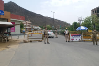 जयपुर न्यूज, जयपुर में पुलिस कर्फ्यू, Police curfew in Jaipur, Jaipur News