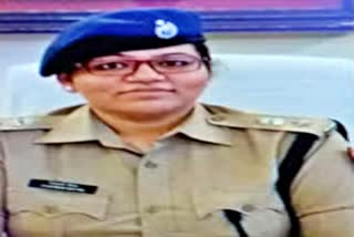 alwar news  ramgarh news  Visit to alwar SP  MIA police station in alwar  udyog nagar police station  superintendent of police tejaswini gautam  etv bharat news