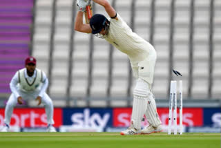 Eng vs WI day 3, Burns Sibley hold on, Windies take 114-run lead, ଇଂଲଣ୍ଡ-ଇଣ୍ଡିଜ ପ୍ରଥମ ଟେଷ୍ଟ, ତୃତୀୟ ଦିନ ଖେଳ ସମାପ୍ତ, ଇଂଲଣ୍ଡର ବ୍ୟାଟିଂ ଜାରି