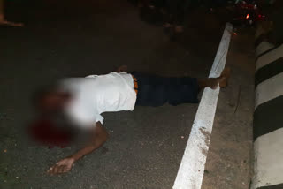 Bike accident in bellary