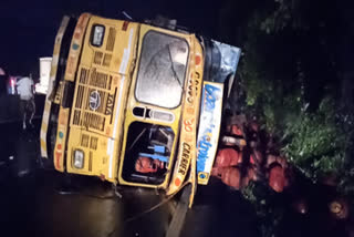 truck carrying LPG cylinders