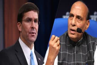 Rajnath Singh talks to US Defense Minister