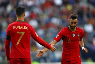 Bruno fernandes And ronaldo