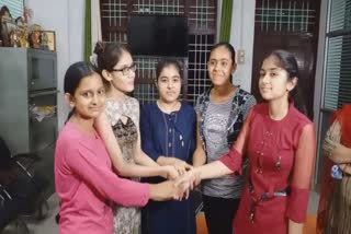 hbse tenth class topper Narnaund girl