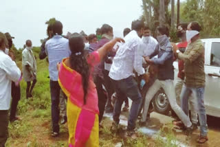 YCP leaders fight