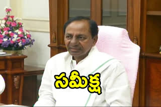 cm kcr review on agriculture in hyderabad