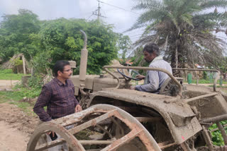 driving with cage wheels on roads is will take strict action if : Collector Nagesh