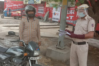 delhi police cut challan 40902 people due to violation of Corona prevention Rules