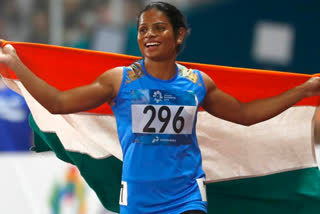 Indian athlete Dutee Chand