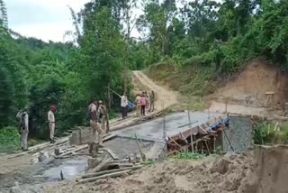 land encroachment By Naga People At Disai Reserve Forest