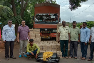 173 box of liquor seized In Belagavi carrying from Goa