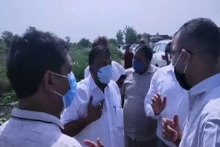 mla deepak mangla inspected  palwal city