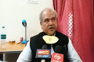 Union Minister Narendra Singh Tomar