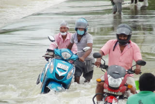 അസമിൽ വെള്ളപ്പൊക്കം  വെള്ളപ്പൊക്കം  കൊക്രാജർ  അസം  Assam flood  Assam  flood  6 lakh people affected  Kokrajhar