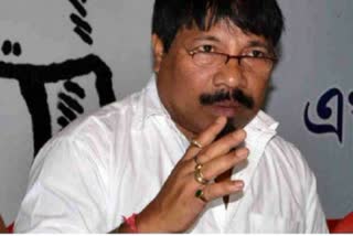 Sasani farmers protest against Atul Bora