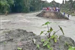 Kamalpur puthimari flood situation kamrup rurual assam etv bharat news