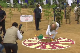 'ଅଲ ଇଣ୍ଡିଆ ବୃକ୍ଷରୋପଣ ଅଭିଯାନ'ରେ ଯାଗ ଦେଲେ ଅମିତ ଶାହ