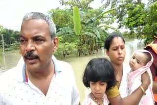 flood in Golaghat district