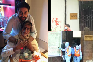 Amitabh's bungalows Jalsa, Janak and pratiksha sanitised by BMC after actor tests coronavirus positive