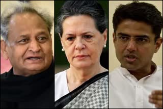 Silence at Sonia Gandhi's residence amid Rajasthan crisis