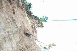 Bargang river Erosion At Biswanath