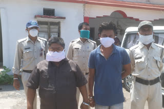 Police arrested two hemp smugglers