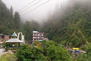 Dirt spread around tourist destination Panjpula