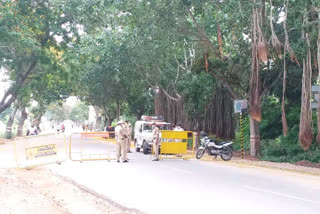 Restriction to Chamundeshwari Hill