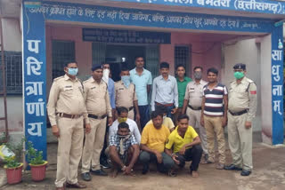 cow smuggler arrested in bemetara