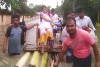 flood at Rangia kamrup district