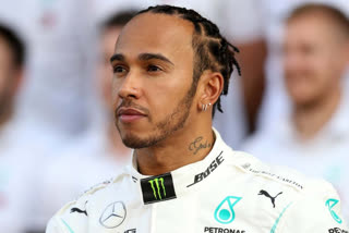 Mercedes team driver lewis hamilton won the styrian grand prix