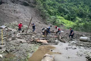 Nepal landslide and flood