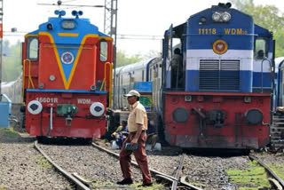 Three special parcel trains departed from Western Railway