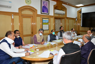 cm jairam in Single Window meeting