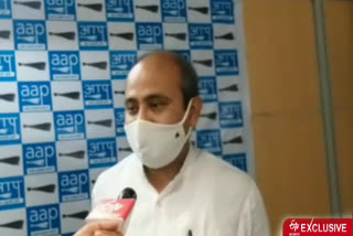 dilip pandey says bjp councilors are like collection agent