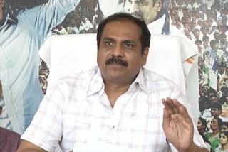 kannababu on floods effected areas