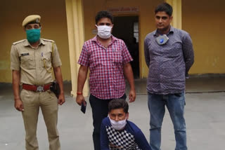 फरार बदमाश गिरफ्तार, Police arrested absconding criminal, kota news