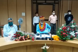 farewell ceremony, Prof RK Kothari, राजस्थान विश्वविद्यालय