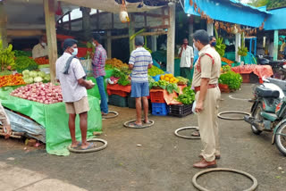 east godavari dst kothakota si sudden raids on shops