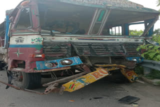 Road Accident at  Sulthanapur outer ring road in Sangareddy district