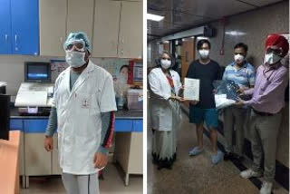 AIIMS  Plasma donation  Coronavirus crisis  Plasma donation centres in Delhi  youngest to donate plasma  youngest plasma donor  ഡല്‍ഹിയില്‍ പ്ലാസ്‌മ ദാനം ചെയ്‌ത് പതിനെട്ടുകാരന്‍  പ്ലാസ്‌മ  എയിംസ്  ഡല്‍ഹി