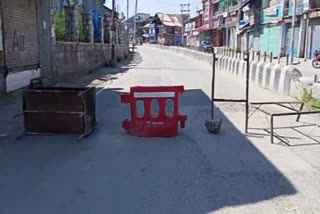 FIVE DAY LOCKDOWN STARTS IN PULWAMA