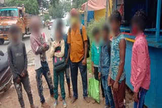 eight child laborers rescued