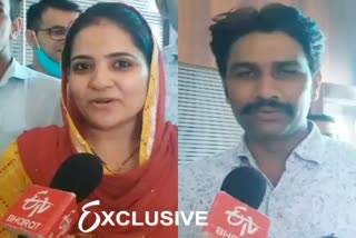 sikar news  etv bharat news  exclusive news etv bharat  govind singh dotasara  political heat  rajasthan politics  laxmangarh MLA  rajasthan pradesh congress committee