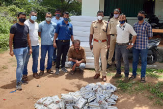 gutka smuggled from kovai to kerela seized by police