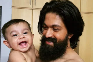 Yash shared his son video in social media