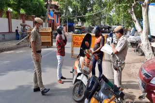 delhi police alert in west delhi over crime